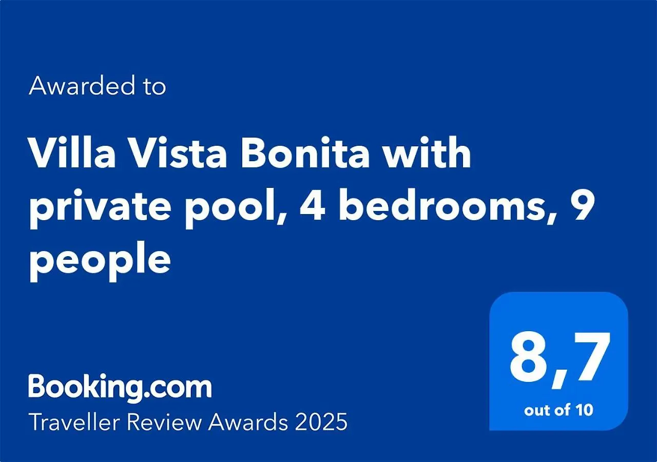 Villa Vista Bonita With Private Pool, 4 Bedrooms, 9 People Calonge  Spain